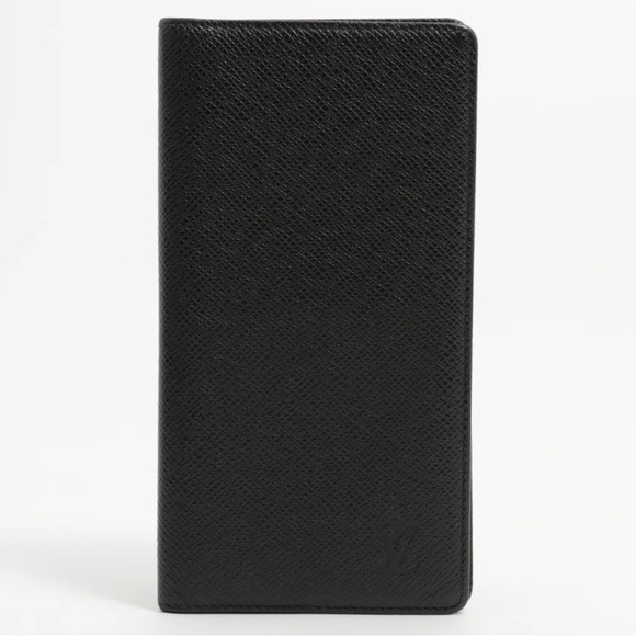 Louis Vuitton Taiga Porte 14 Cartes Credit Wallet Noir M30402 - Picture 1 of 6